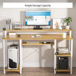 Home Work Space <strong>Computer</strong> <strong>Table</strong> <strong>Design</strong> <strong>Computer</strong> Desk Home Office Furniture Simple Wood Desktop <strong>Computer</strong> <strong>Table</strong> Desk - Product Image 5