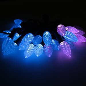 Shiji รับประกัน C9 12V กลางแจ้งคริสต์มาส RGB LED แสงสมาร์ทพิกเซล Ws2811 RGB ไฟคริสต์มาส LED กลางแจ้ง Ip67 - Product Image 2