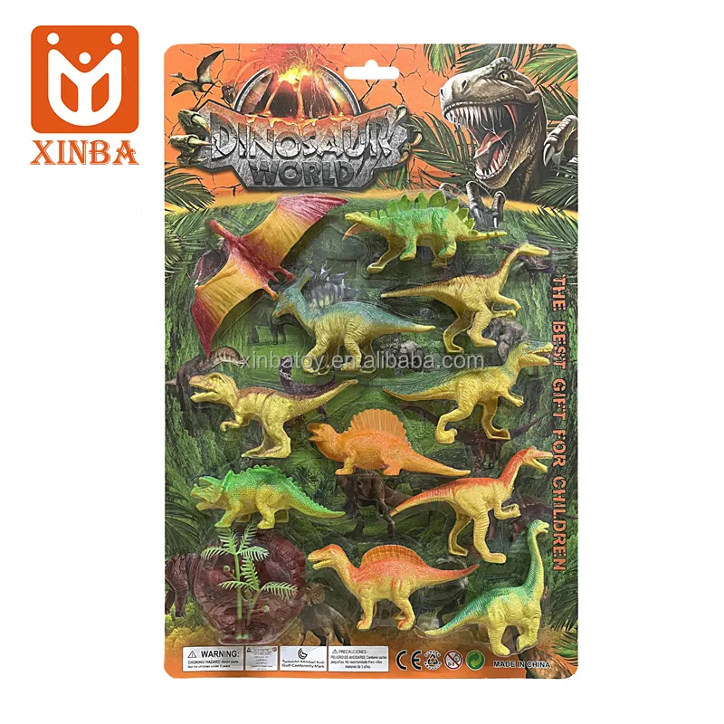 Großhandel prä historischen Dinosaurier Dschungel mit Eiern Dinosaurier Welt spielzeug Set Tiere & Dinosaurier Jungen Spiel