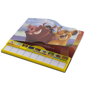 Dahili klavye çocuklar ile Simba piyano şarkı kitabı ile şarkılar sesli kitap - Product Image 5