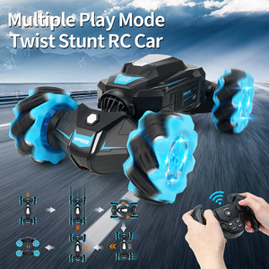 2.4G RC Auto Dual-Fernbedienung Stunt Twist Change Stunt 4WD Spray Offroad-Fahrzeug Radio Elektro Programmier spielzeug für Kinder - Product Image 3