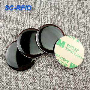 Big Size 13.56MHz NFC Epoxy Tag Waterproof NFC Google Review Epoxy Tag NFC Epoxy Menu Tag With QR <strong>Code</strong> for Access Control - Product Image 3