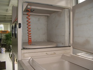 Wheel Sand <strong>Blasting</strong> Machine Turntable Sand <strong>Blasting</strong> Machine Sand <strong>Blaste</strong> - Product Image 5