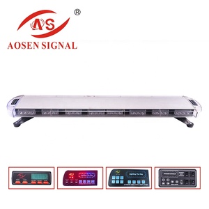 Red Blue Patrol Car <strong>Led</strong> Flashing Light bar Vehicle Emergency Warning Lightbar - Product Image 6