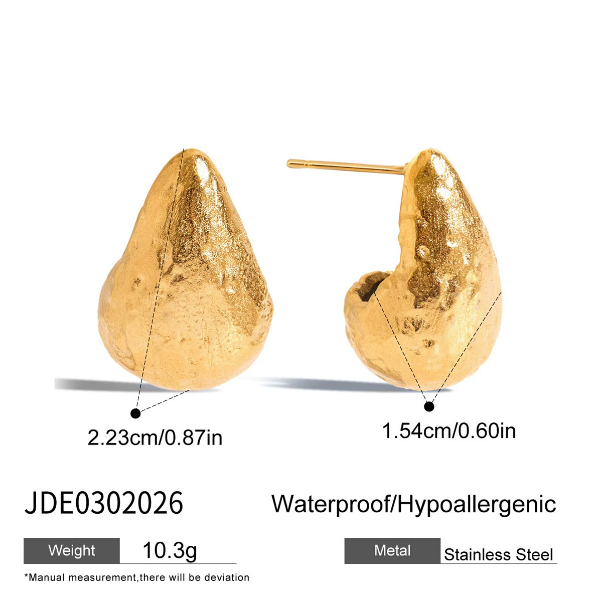 18k Gold JDE0302026