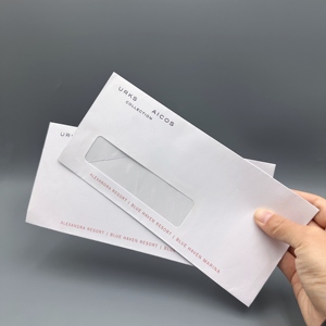 Gepersonaliseerde luxe hotel briefenveloppen, op maat gedrukt papier, blanco enveloppen voor brieven - Product Image 2