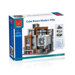 Mork 10204 khối xây dựng đường phố thành phố loạt mô hình xây dựng đồ chơi hiện đại biệt thự khối xây dựng bộ cho trẻ em - Product Image 6