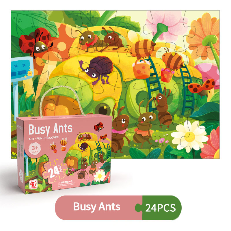 24pcs fourmis occupées