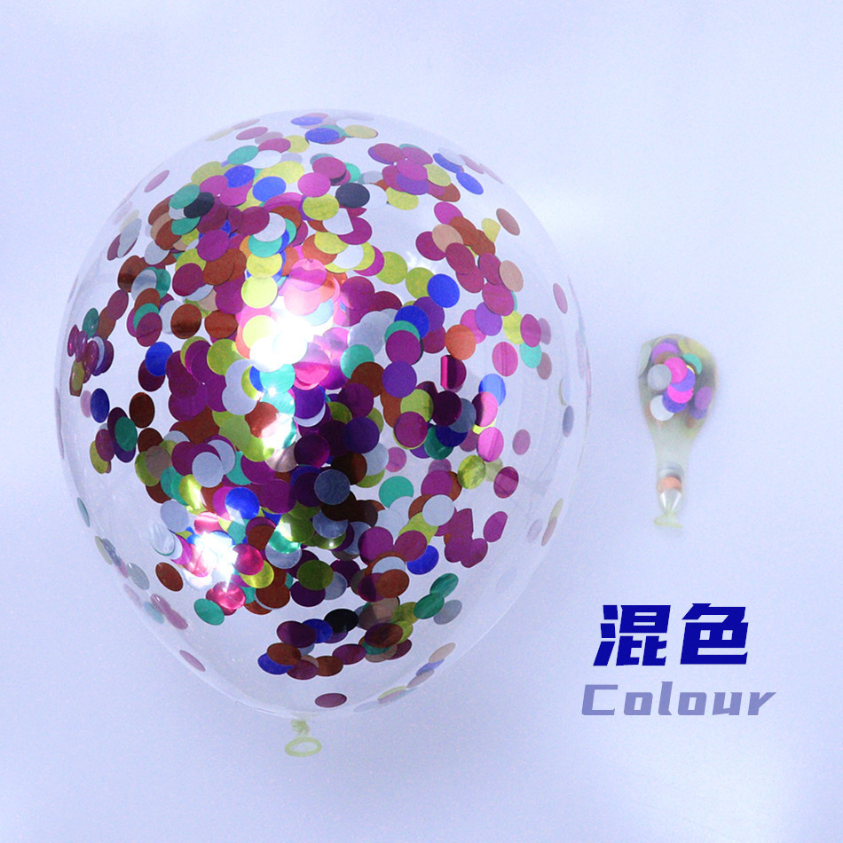 Color sequin balloon