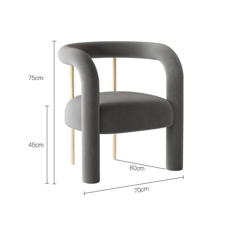 Chaise gris clair 5