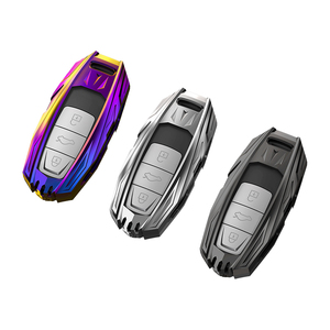 Alaşım araba anahtarlık kılıfı anahtarlık ile uyumlu Audi 2019 2020 2021 2022 2023 A3 A6 A6L A7 e-tron A8 Q8 - Product Image 4