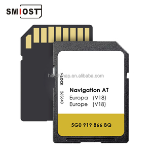 SMIOST <strong>Navi</strong> Sat Nav for VW <strong>Touran</strong> Golf Navig SD GPS Karta Memorial Navigation for Volkswagen Card CID at V18 - Product Image 6