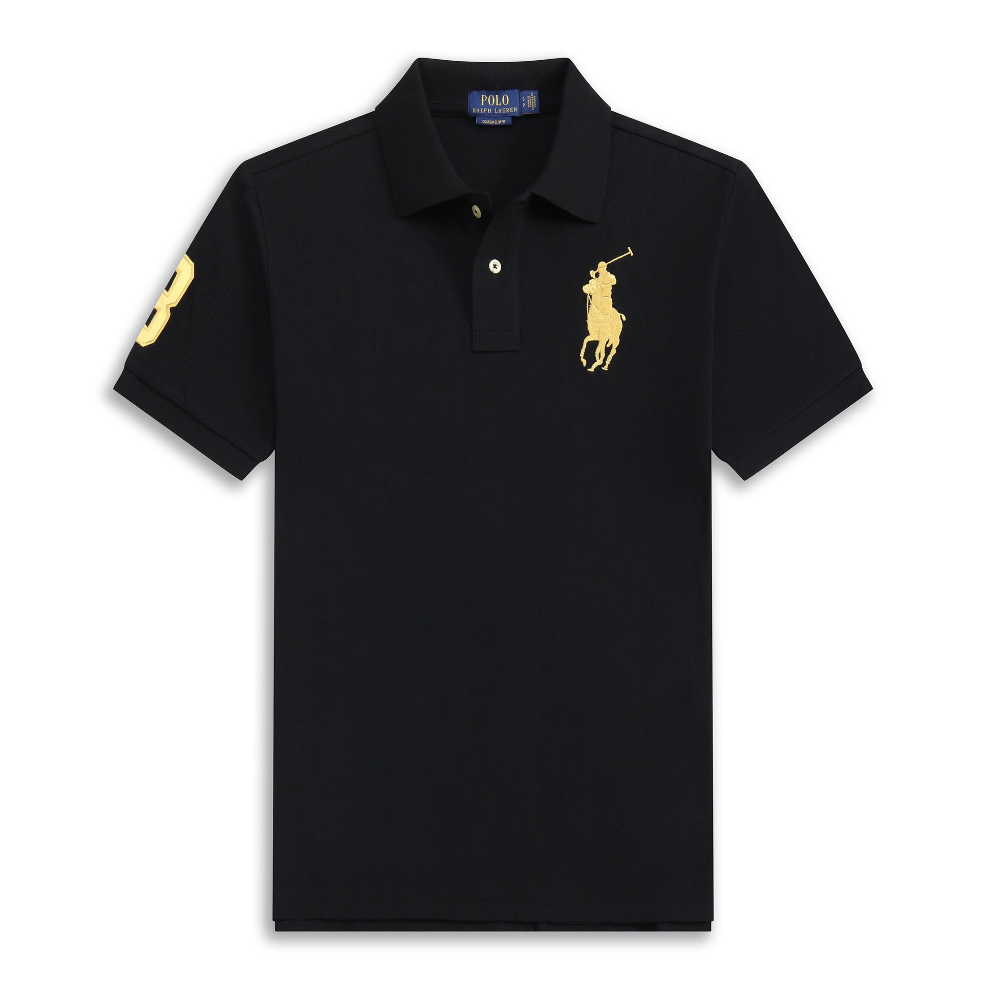 Black and yellow label