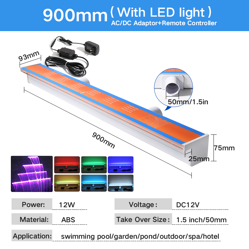12W-900MM + Adaptateur