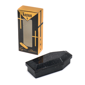 Nhà Máy Chất Lượng Cao Xách Tay 140 Mm Crucifix Quan Tài Nhựa Rõ Ràng Thuốc Lá Trường Hợp Chủ Container Cho Người Hút Thuốc - Product Image 6