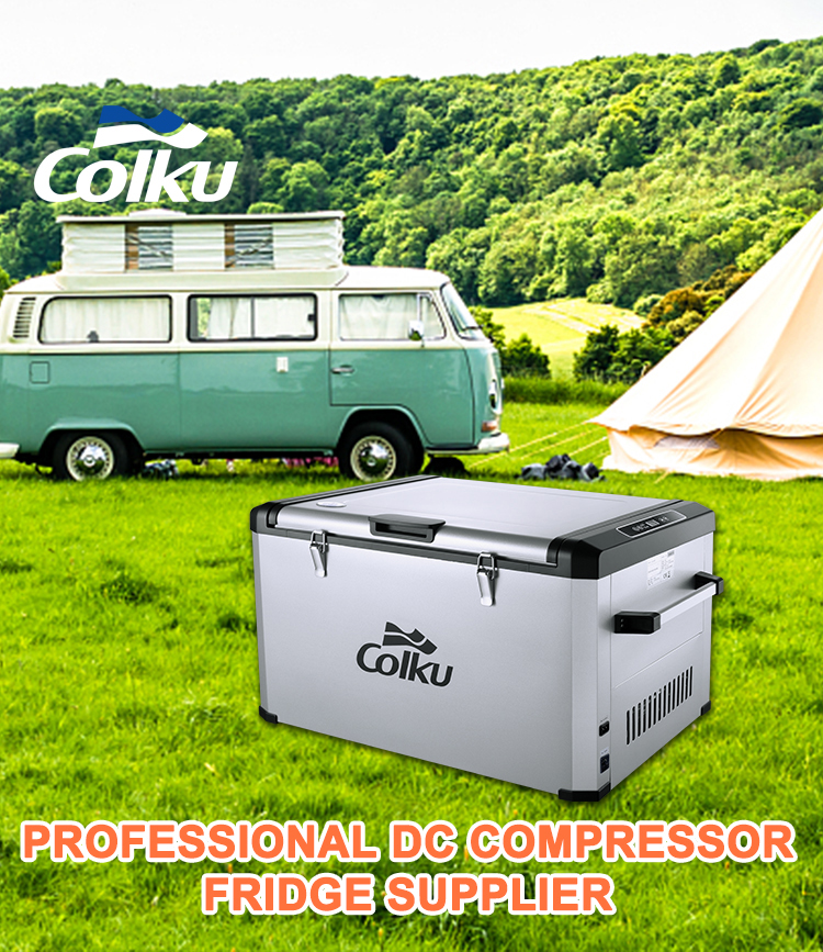 Car Refrigerator Supplier New Item Dc 12/24v Portable Cooler Box Outdoor Camping Compressor Car Fridge