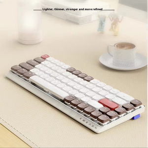 EWEADN MK68 Mechanical <strong>Keyboard</strong> Wired Multi-System Device Portable Compact Office <strong>Use</strong> for Girl <strong>Computers</strong> and Tablets <strong>Keyboard</strong> - Product Image 2
