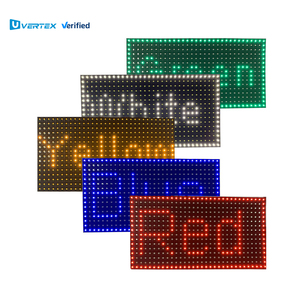 Bán buôn ngoài trời di chuyển marquee P10 đơn sắc Đỏ trắng xanh xanh kép màu <span class=keywords><strong>LED</strong></span> hiển thị cho quảng cáo phụ đề - Product Image 1