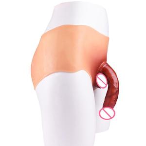 גבוה המותניים מעור אחד מכנסיים מעור דילדו למבוגרים עם רצועה סיליקון צעצוע מין - Product Image 6
