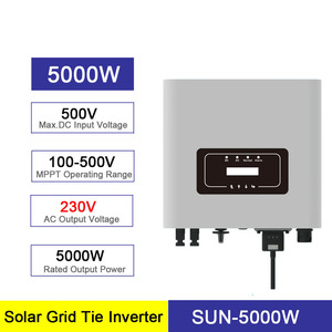 Pure Sine Wave Solar Grid Tie Inverter 5000W 120V-500VDC <strong>Input</strong> to 230VAC <strong>Output</strong> With Limiter Sensor and <strong>Wifi</strong> Plug Monitoring - Product Image 6