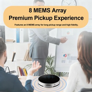 Năng động bảng mảng di động USB Type-C 2 mét hướng tiếng ồn hủy bỏ microphone rõ ràng ghi âm giọng nói kim loại - Product Image 2