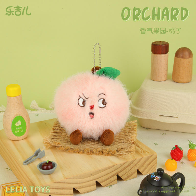 Scented pouch with peaches-10-13cm