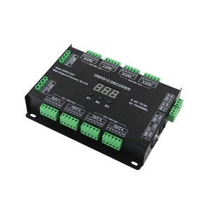 32 Kanal 96A RGBW DMX 512 LED Decoder Controller LED Dimmer DC5-24V RGBW RGB LED Licht 72A DMX Decoder