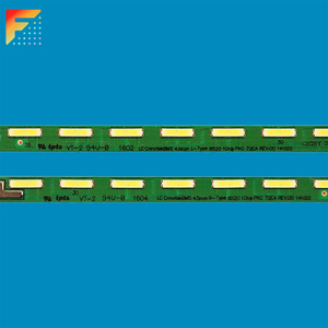 Tiras Bar <span class=keywords><strong>LED</strong></span> Para TV Innotek BMS 43 inç l-tipi 8520 1 çip PKG 72EA REV.00 141022 43 V15 ART3 FHD l-tipi REV1.1 toptan fiyat