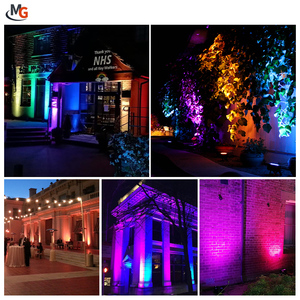 12 ชิ้น RGBW 4 in 1 LED IP65 กันน้ํากลางแจ้ง LEDs Par แบตเตอรี่ Par เอฟเฟกต์เวที DMX512 แสงเวที - Product Image 2
