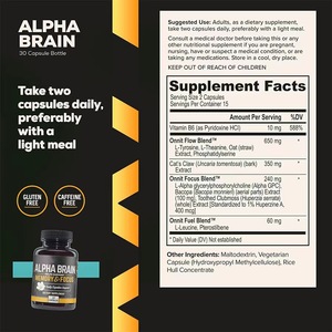 Intelligence Enhancer Vitamin B Brain Power Supplement für verbessertes Gedächtnis und Entwicklung - Product Image 4