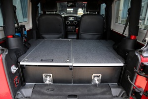 Tùy chỉnh 4x4 4WD Xe Lưu trữ trượt ra hàng hóa Hộp ngăn kéo hệ thống Prado lc76 lc95 lc120 lc150 Titan phiêu lưu Vua UTE phía sau ngăn kéo - Product Image 2