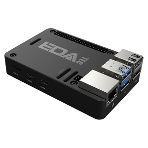 Raspberry Pi ED-Pi5Case-B Passive Kühlung Aluminium CNC Box - Product Image 6