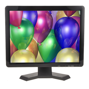 Monitor de computadora de 17 pulgadas, pantalla LCD, entrada VGA, Monitor de PC de escritorio de 17 pulgadas