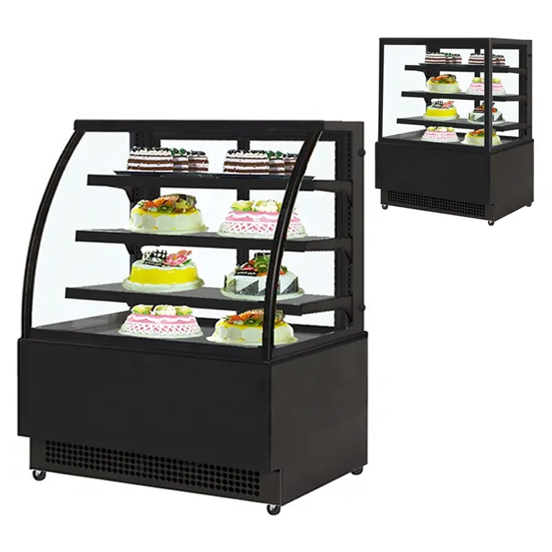 Display per torte frigo attrezzatura refrigerata per refrigerazione da cucina vetrina ristorante pasticceria espositore alimentare