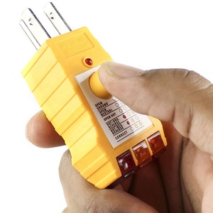 Probador de salida para probador de circuito de puesta a tierra, probador de puesta a tierra, probador de enchufe GFCI y probador de receptáculo para uso doméstico - Product Image 3