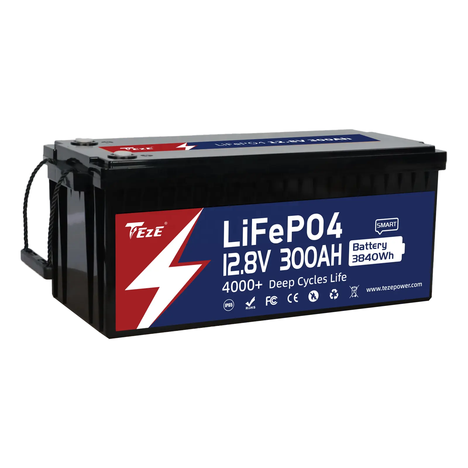 EU Kho Cổ Teze 12V 20AH 50AH 100AH 5000 Chu Kỳ 5 Năm Bảo Hành Chu Kỳ Sâu Lifepo4 Cho Năng Lượng Mặt Trời Hệ Thống Năng Lượng