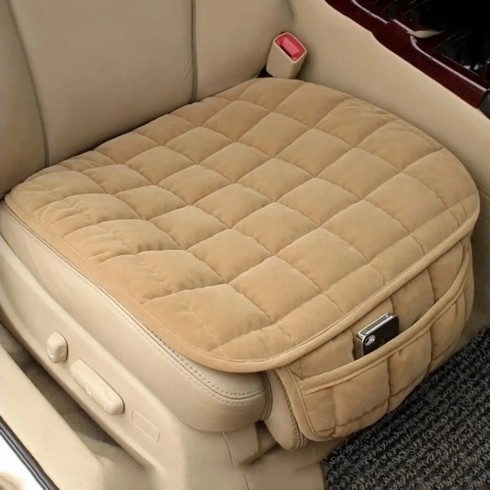 Cuscino del sedile caldo invernale sedile anteriore universale antiscivolo per Auto cuscino traspirante coprisedile per Auto per veicoli