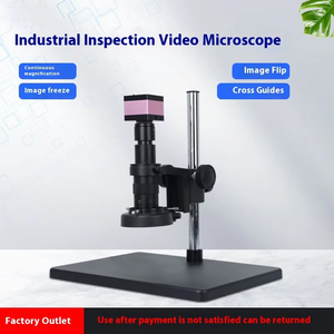Fuente Fabricante Video Foto Microscopio HDMI Salida de alta definición Microscopio Barato Microscopio 30X-200X - Product Image 3