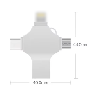 ความเร็วสูง4 in 1คีย์โลหะ USB เก็บข้อมูล2.0 3.0 USB แฟลชไดรฟ์สำรองข้อมูลโทรศัพท์คอมพิวเตอร์สำหรับอุปกรณ์ทั้งหมด - Product Image 6