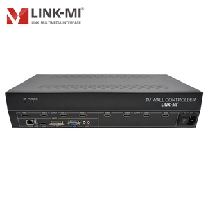 Controlador de pared de video de 8 canales 2x4 4x2 2x3 3x2 2x2 2x2 2x1 Soporte HDMI DVI VGA Entradas USB 1080P Función de zoom de subtítulos