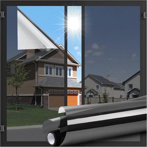 Premium Quality Tint Abnehmbare wieder verwendbare schwarze Folie Glas Blends chutz Sonnenlicht Schutz fenster 20% statische Frisch halte folie