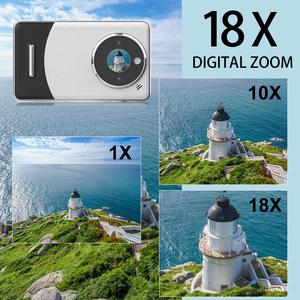 3 ''ekran fotoğrafçılığı ve Video 48MP Anti-Shake otomatik odaklama Vlogging kamera yeni başlayanlar için taşınabilir kamera - Product Image 3