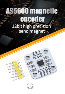 AS5600 Magnet geber Magnetischer Induktion winkel Mess sensor Modul 12bit hohe Präzision - Product Image 4