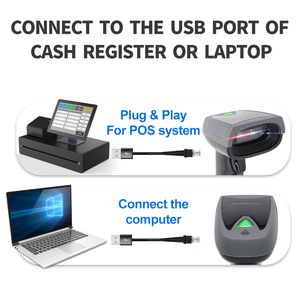 X-760E Mobile Payment <strong>QR</strong> Bar <strong>Code</strong> Reader Wired USB Portable Handheld 1D 2D QRcode Barcode Scanner for <strong>Android</strong> Tablet - Product Image 4