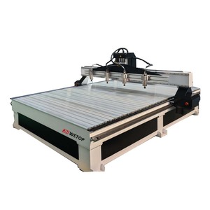 Máquina de carpintería Wetop 3 Axis 1325/1530 CNC Router con cabezal múltiple controlado por NC Studio y Richauto Systems - Product Image 1