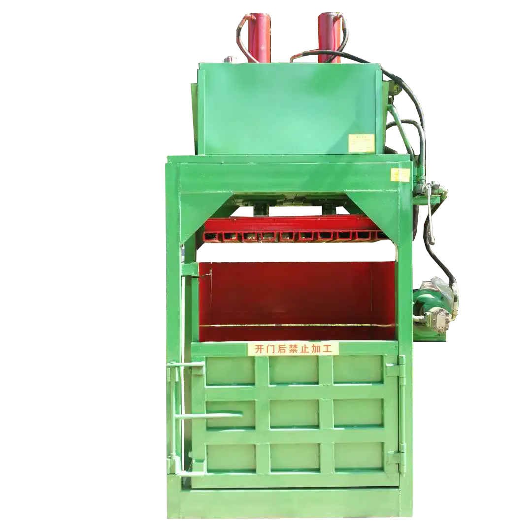 VANEST Hydraulic Baling Press / Hydraulic Baler Machine for Waste Carton paper Plastic Pet Bottles