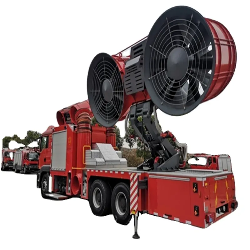 New generation Large Smoke Exhaust Fire Truck Tunnel Rescue Vehicle for sale