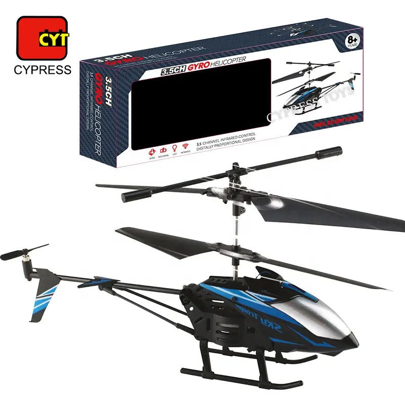 Jual Panas Inframerah 3.5 Channel Remote Control Helikopter Mainan RC Mainan untuk Anak-anak