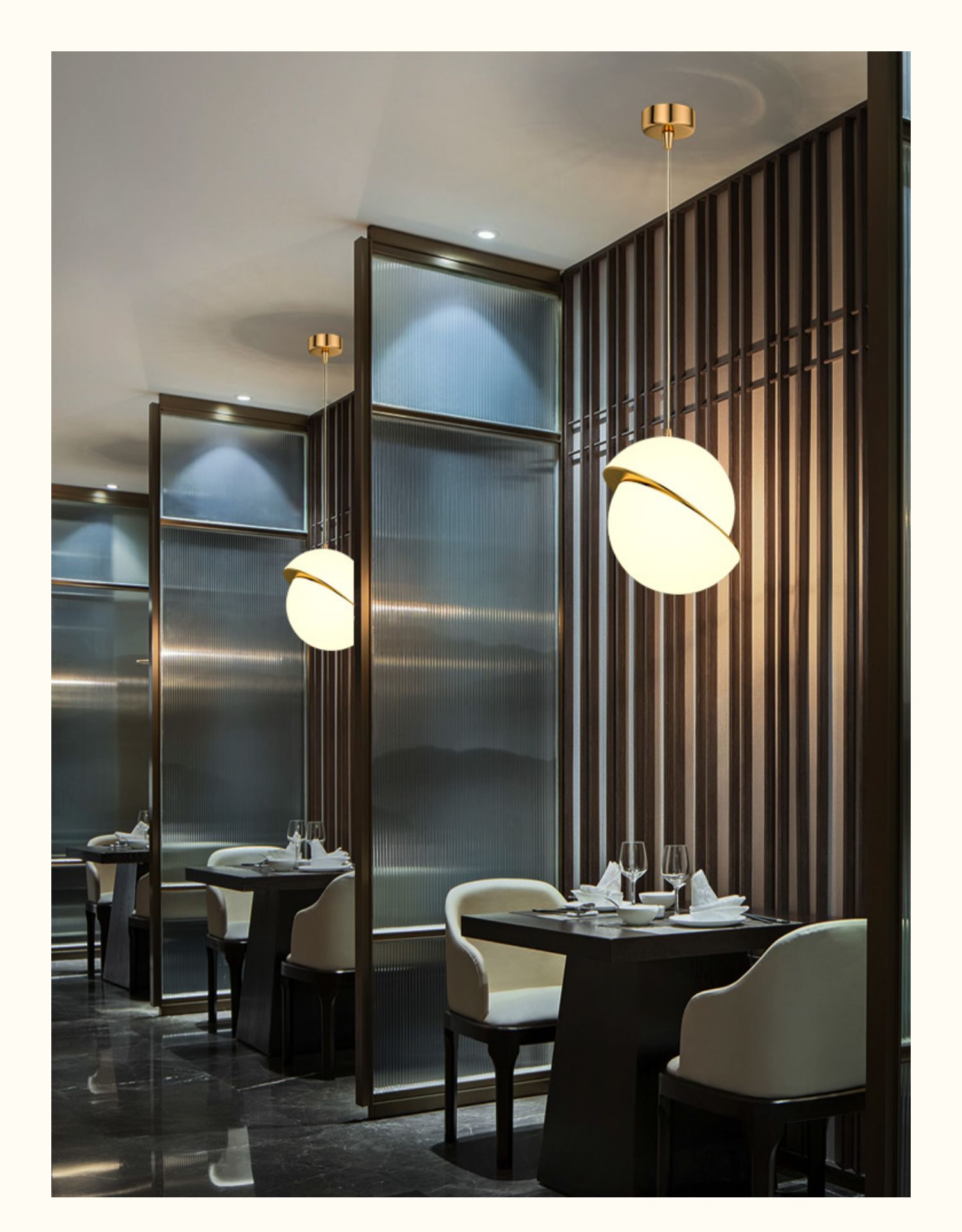 2021 Hot Sale Pendant Lights modern hanging restaurant pendant lamp one small ball chandelier