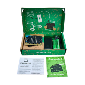 Original Micro:Bit Go Kit For BBC Micro:bit V2 Board+Battery Holder+2 AAA Batteries +Micro USB Cable for Coding and <strong>Programming</strong> - Product Image 1